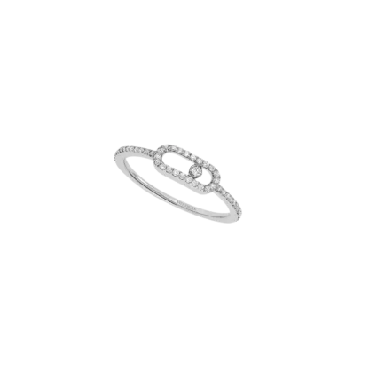 Move Uno pavé diamond ring