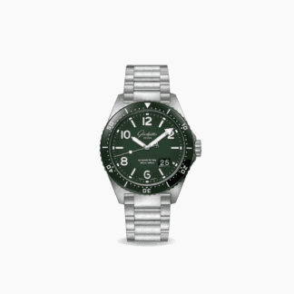 Glashutte Original SeaQ Panorama Date Watch - Green Dial
