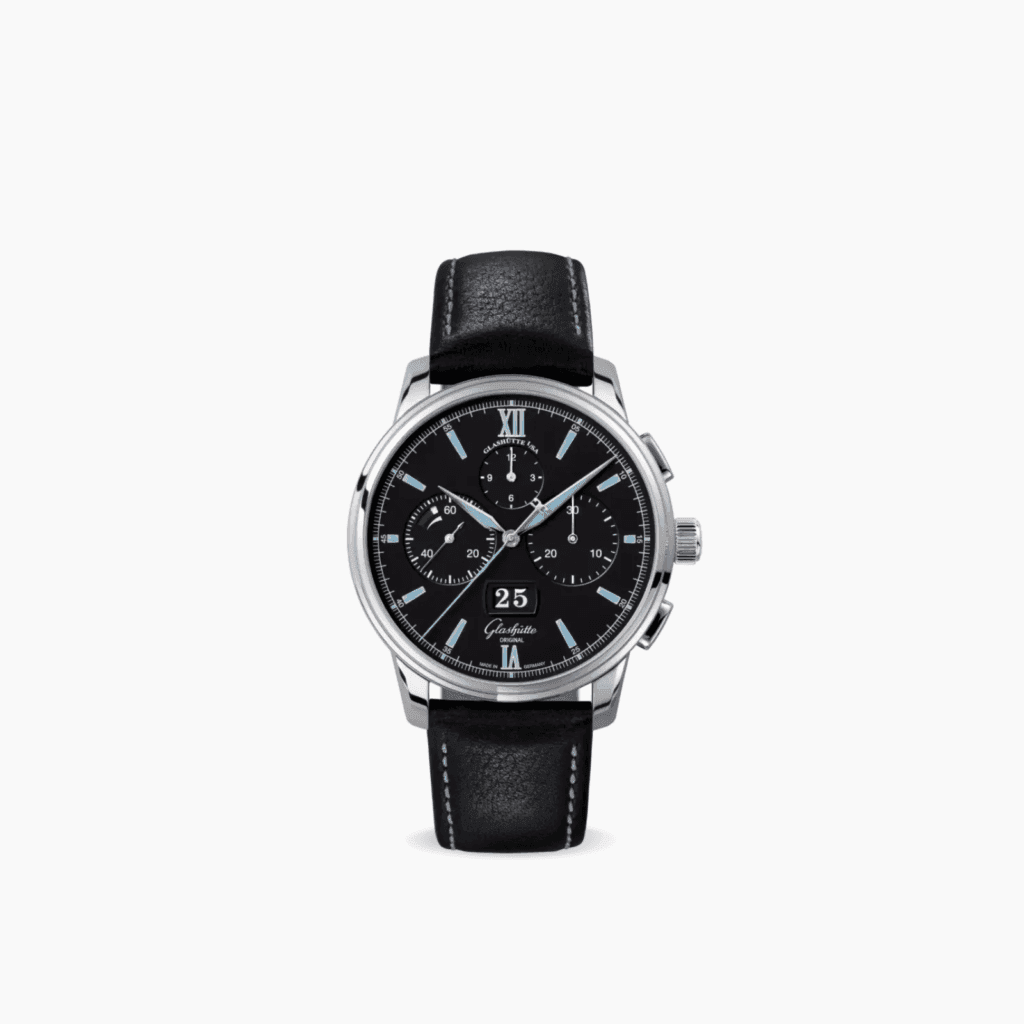 Glashutte Senator Chronograph Panorama Date 42mm