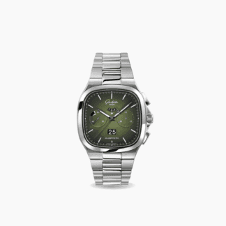 Seventies Chronograph Panorama Date Fab Green
