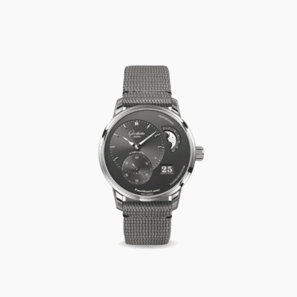 Glashütte Original PanoMaticLunar 40mm, Galvanized Ruthenium Dial, Moon Phase