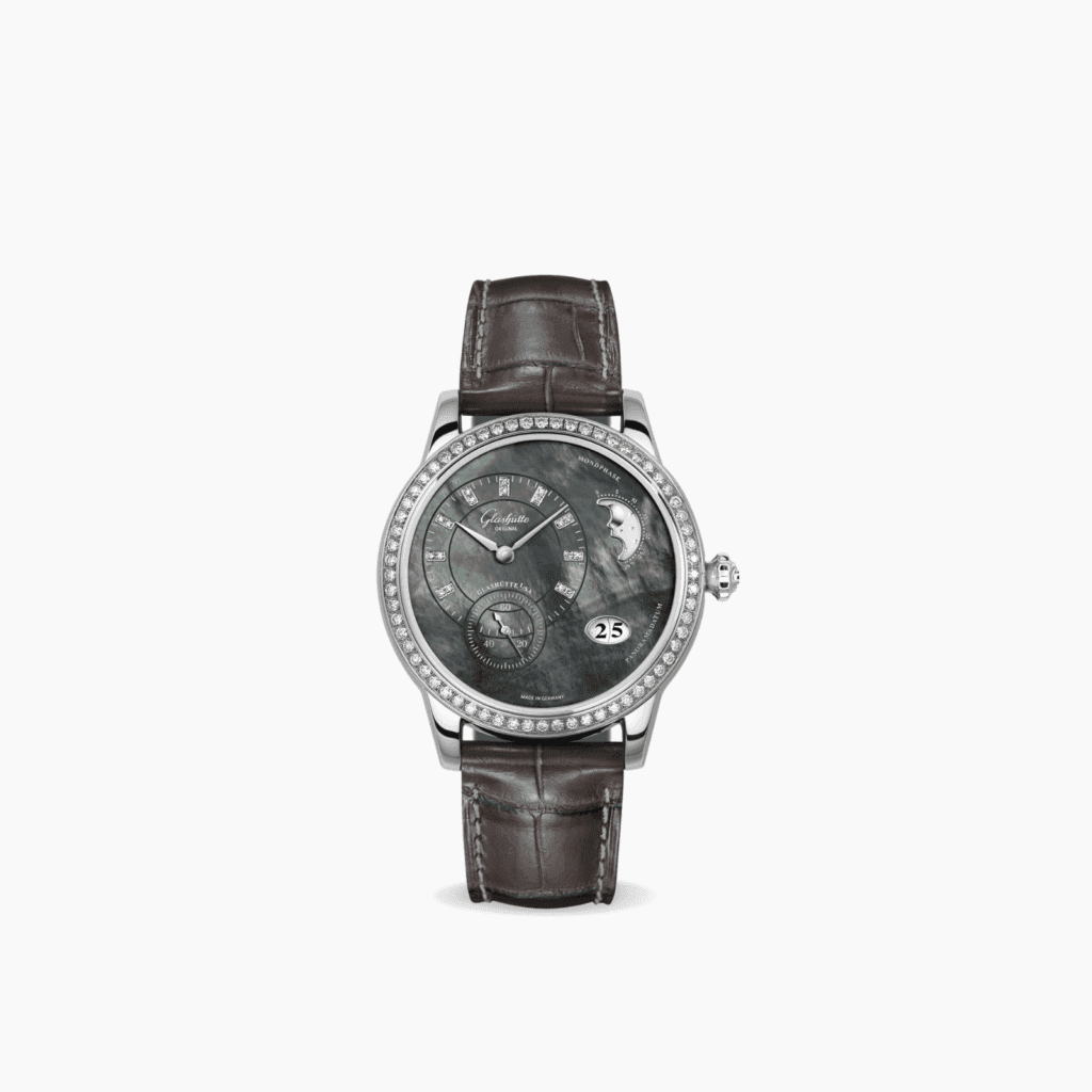 Glashütte Ladies PanoMatic Luna Watch 1-90-12-02-12-02