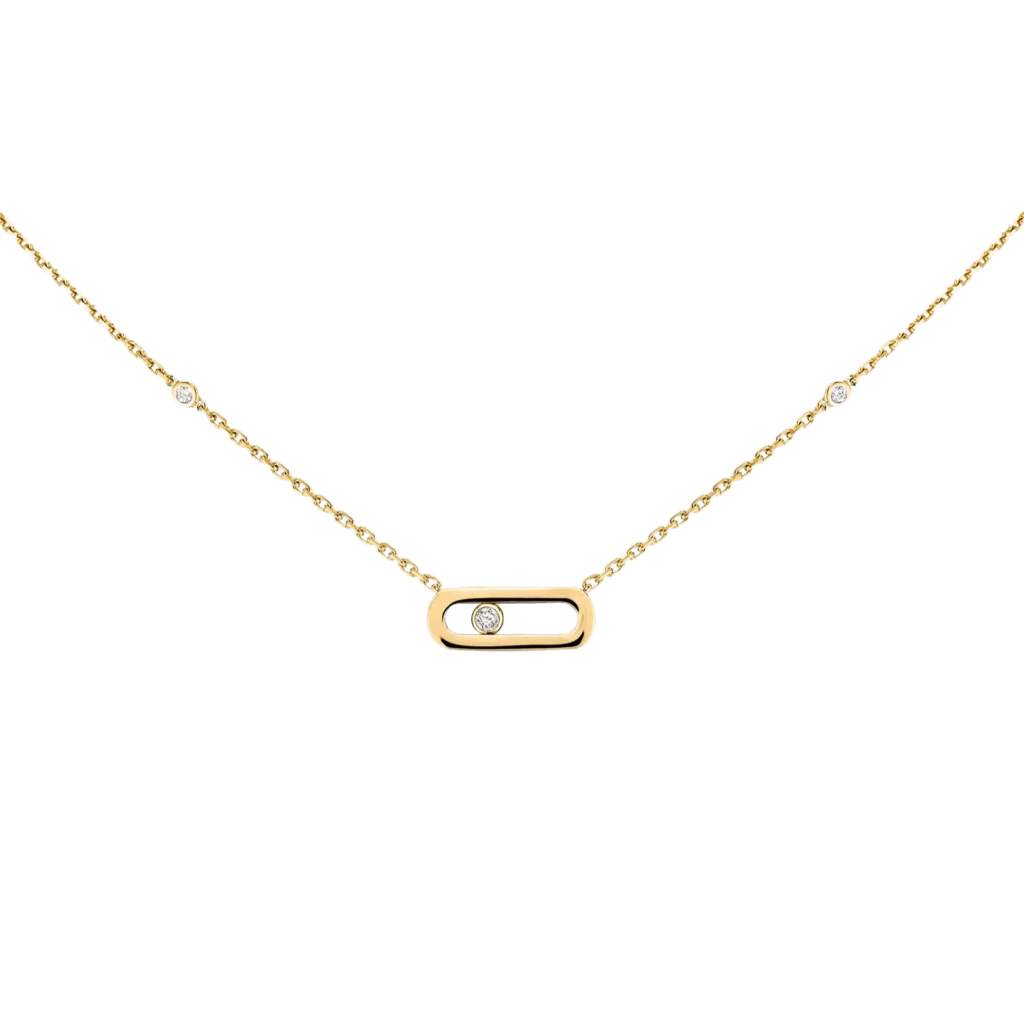 Messika Gold Move Uno Yellow Gold Diamond Necklace