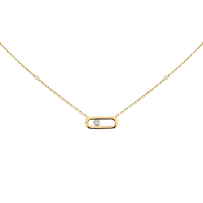 Messika Gold Move Uno Yellow Gold Diamond Necklace