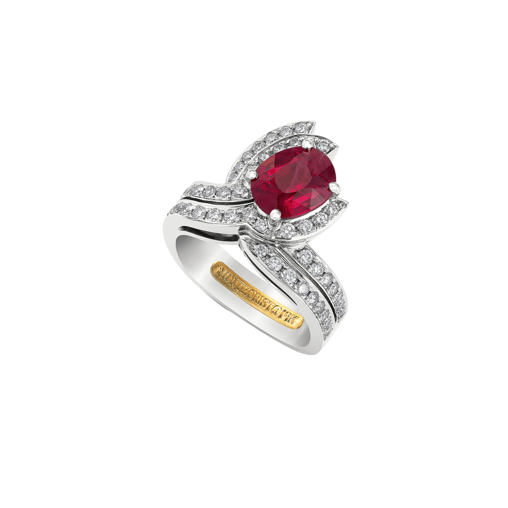Montecristo Orchid Ruby Diamond Ring