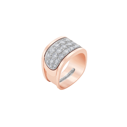Montecristo Honeycomb Closed Diamond Ring