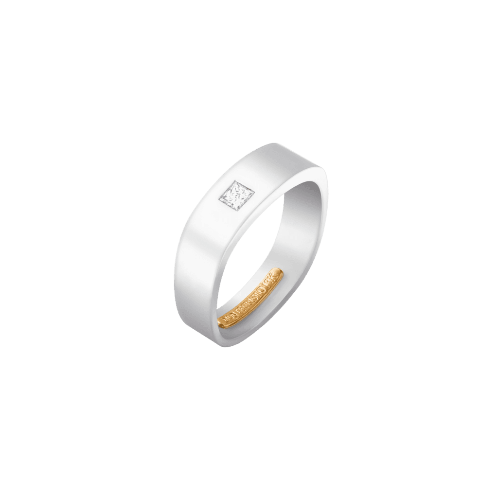Montecristo Soft Square Gypsy Wedding Band
