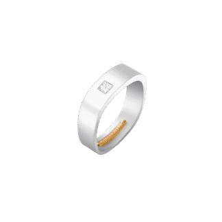 Montecristo Soft Square Gypsy Wedding Band