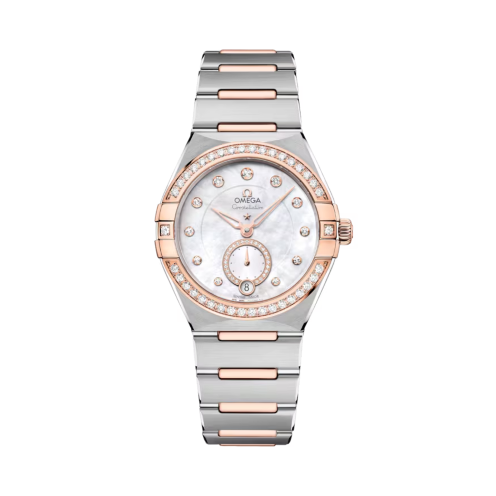 OMEGA Constellation 34 mm, steel - Sedna™ gold on steel - Sedna™ gold 