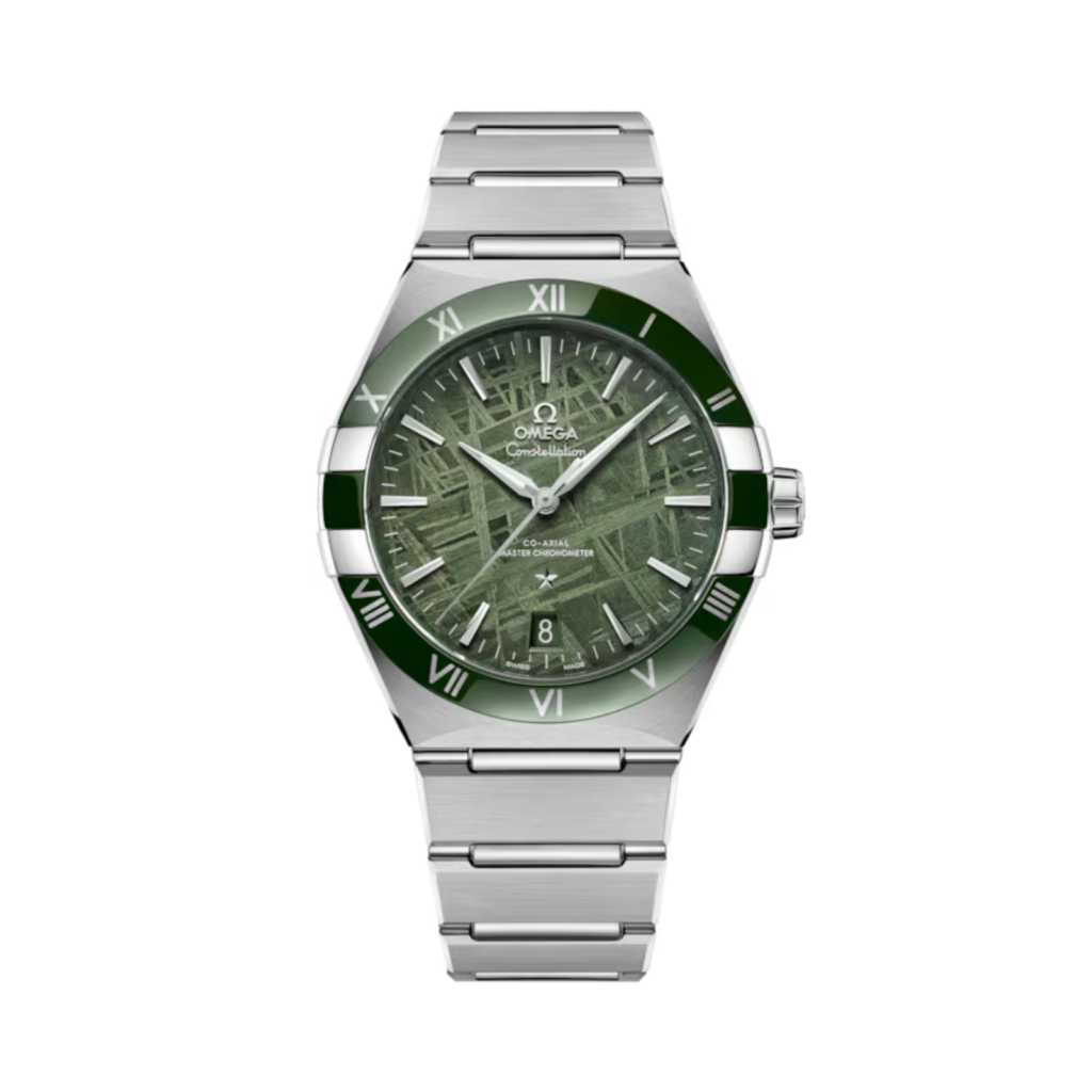 OMEGA Constellation 41mm, Steel on Steel, Green Dial