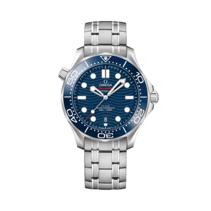 OMEGA Seamaster Diver 300M Watch 42mm, Blue Ceramic Dial