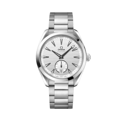 Seamaster Aqua Terra Watch 41mm, "Teak" Patterned Silvery Dial
