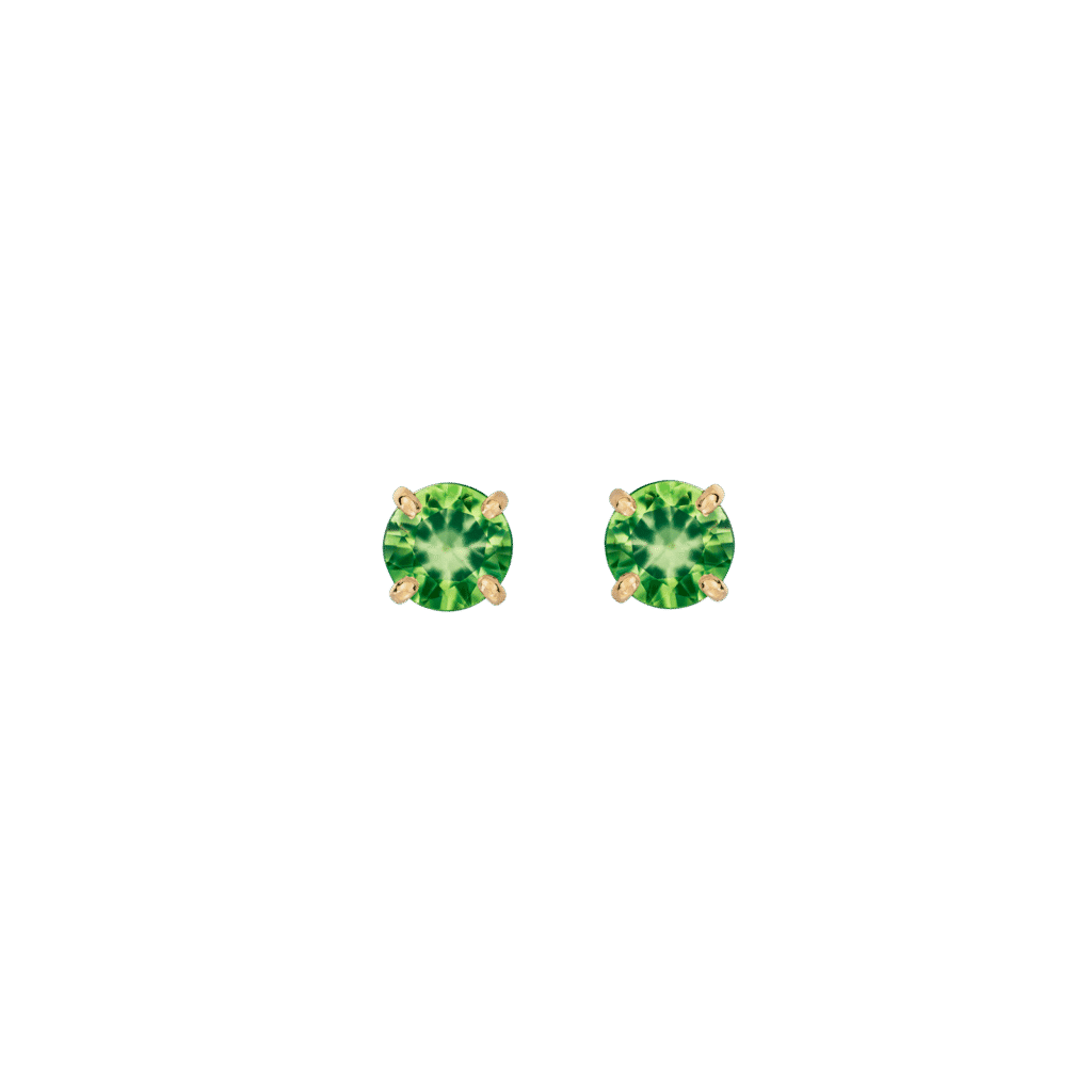 Montecristo Fiore Green Sapphire Studs