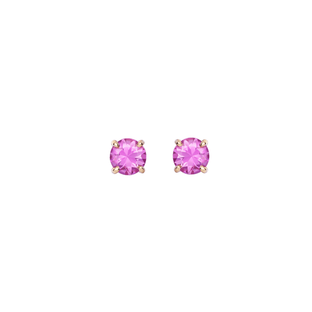 Montecristo Jewellers Fiore Pink Sapphire Studs