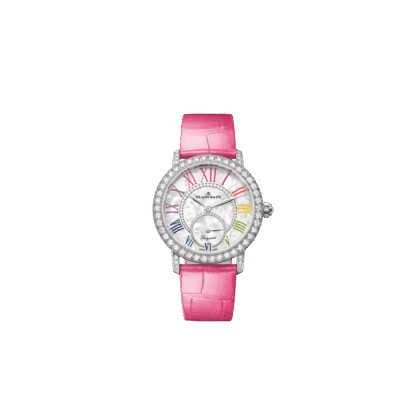 Ladybird Colors Watch, 34.9 mm White Gold, Diamonds,  Mother-of-Pearl Dial