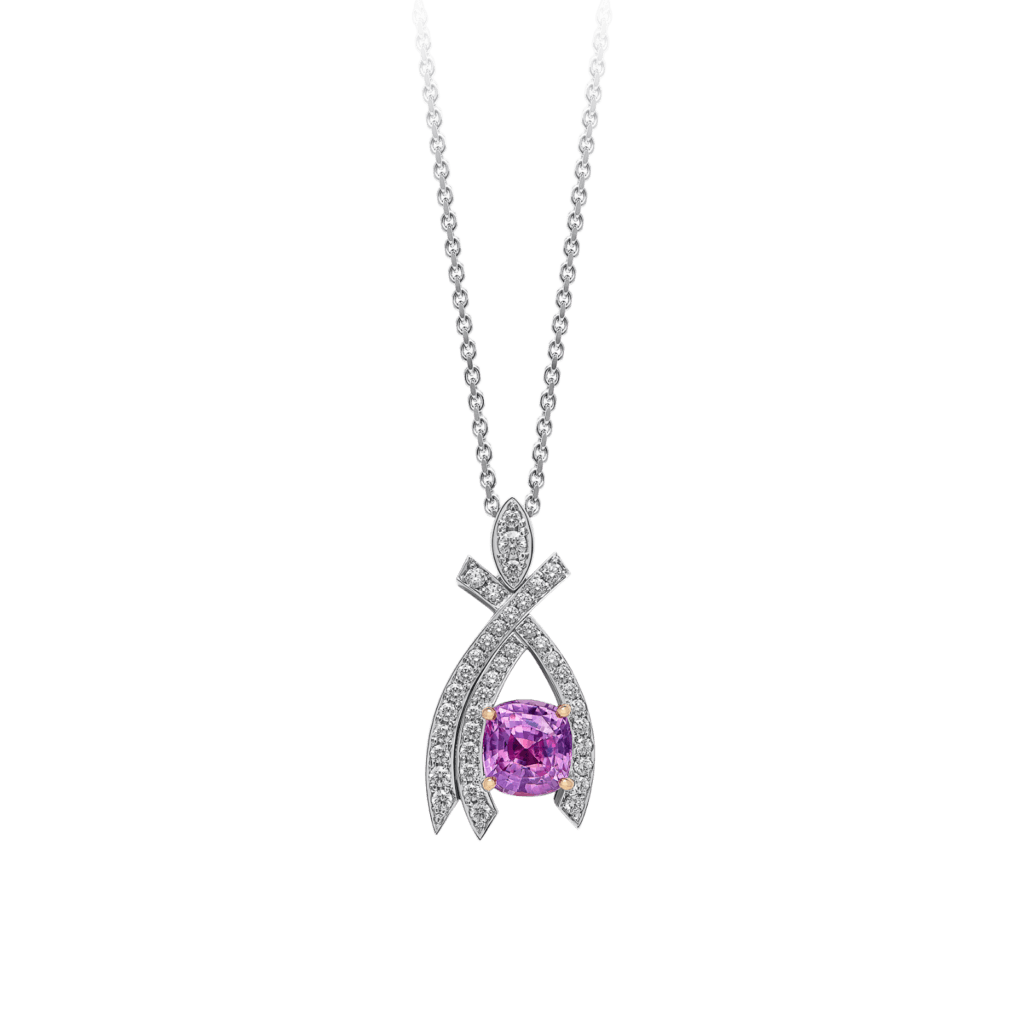 Montecristo Orchid Pink Sapphire Pendant