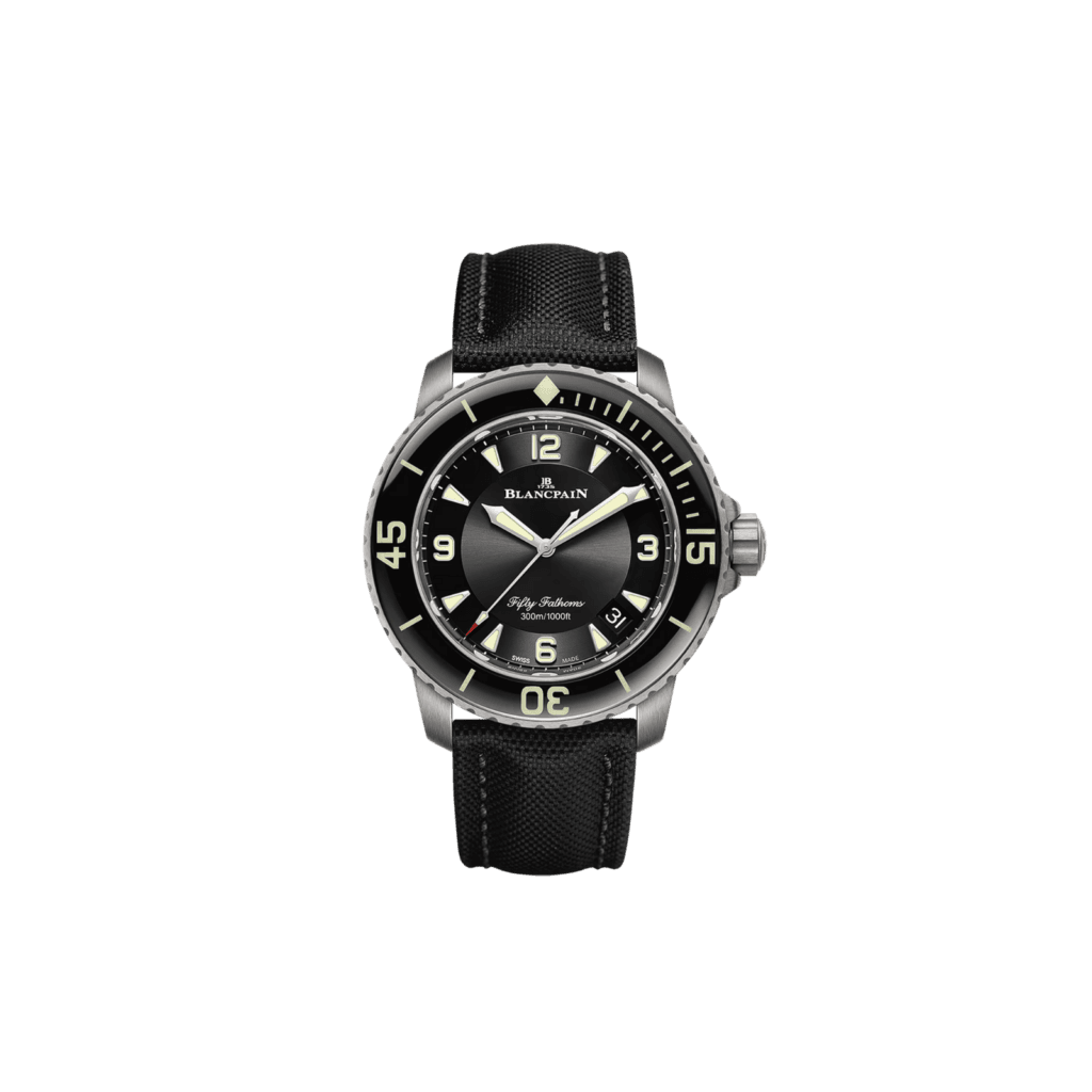 Blancpain Fifty Fathoms Automatique 45mm, Black Dial