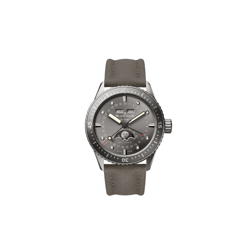 Blancpain Fifty Fathoms  Fifty Fathoms Bathyscaphe Quantième Complet Phases de Lune, 43mm
