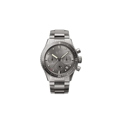 Fifty Fathoms Bathyscaphe Chronographe Flyback - Titanium & Grey Dial
