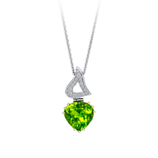 Montecristo 3 Stack Pendant-19K White Gold