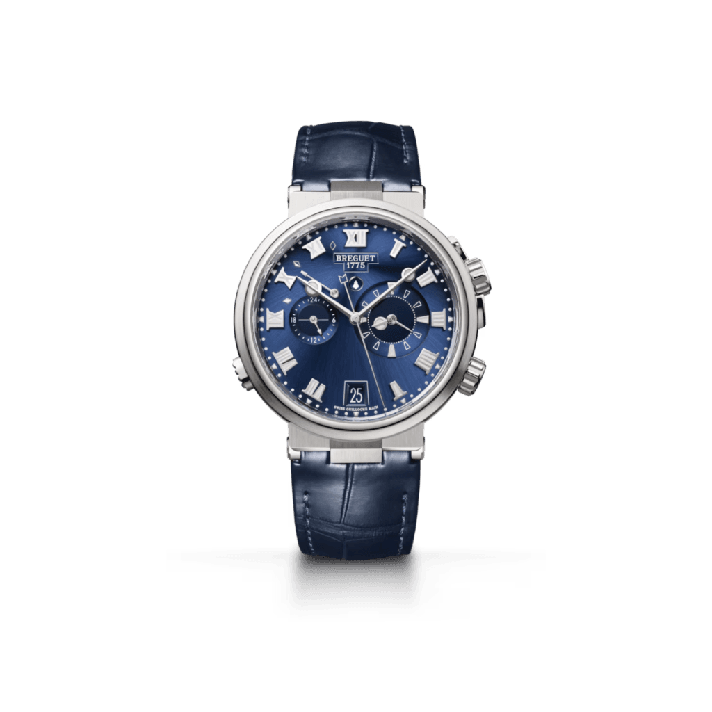 Breguet Marine Alarme Musicale 5547, 40mm, Blue dial