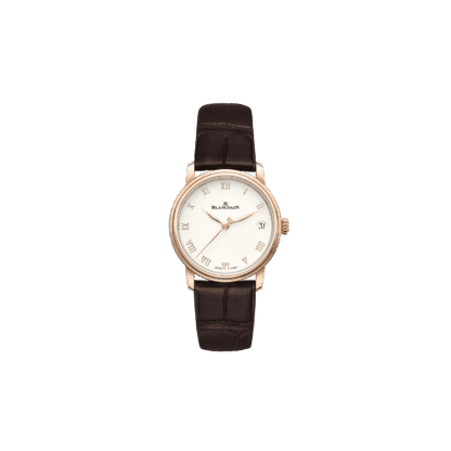 Blancpain Villeret Women Date 33.2mm, 18K Rose Gold