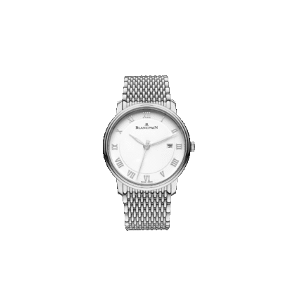 Blancpain Villeret Ultraplate Men's Watch 40mm, Stainless Steel Bracelet
