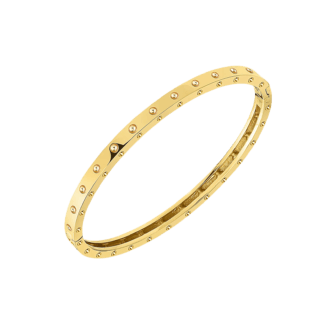 Roberto Coin Symphony Pois Moi Oval Bangle 7771358AYBA0
