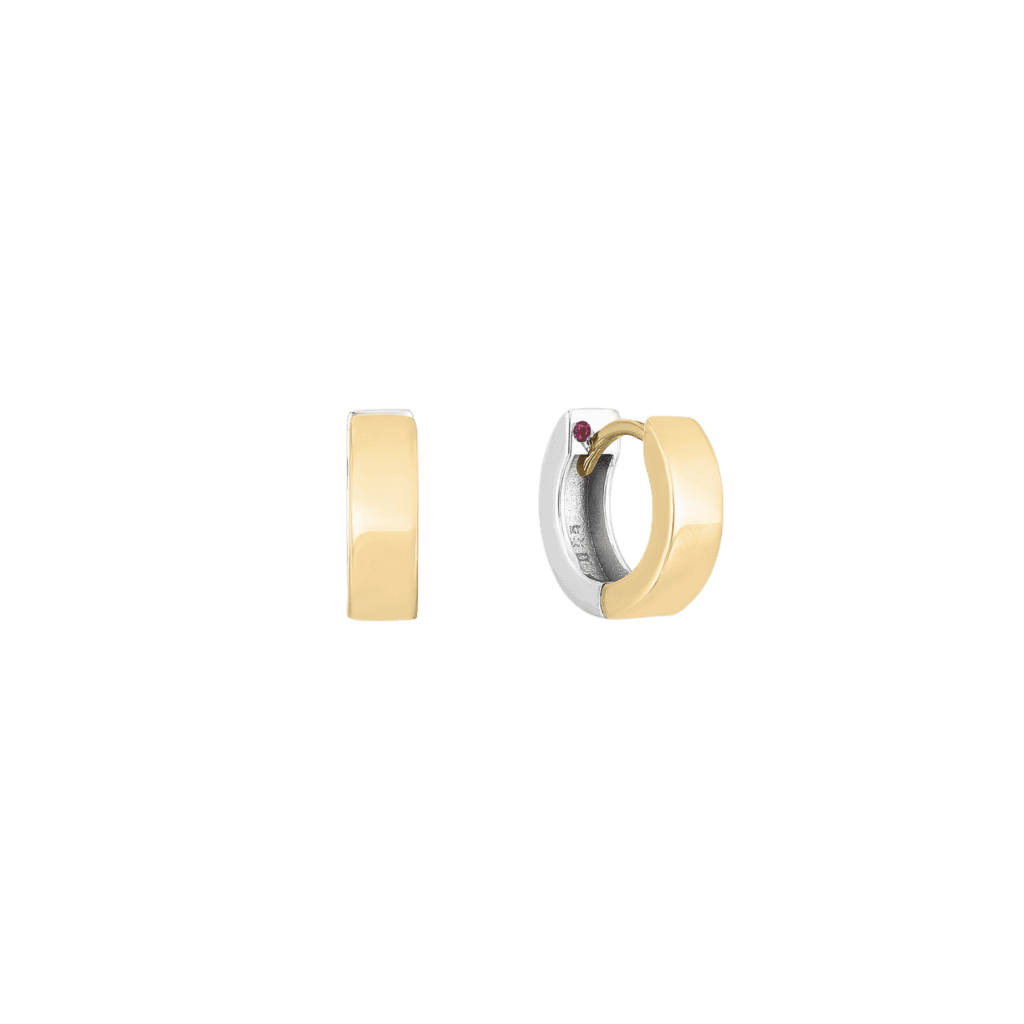 Roberto Coin Perfect Gold Hoops Earrings