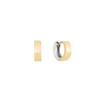 Roberto Coin Perfect Gold Hoops Earrings