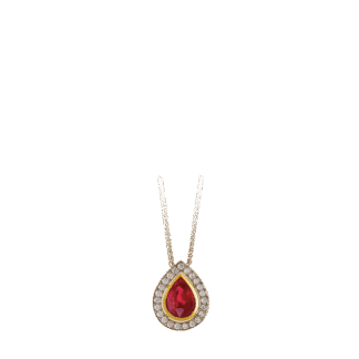 Montecristo Cleopatra Ruby & Diamond Pendant