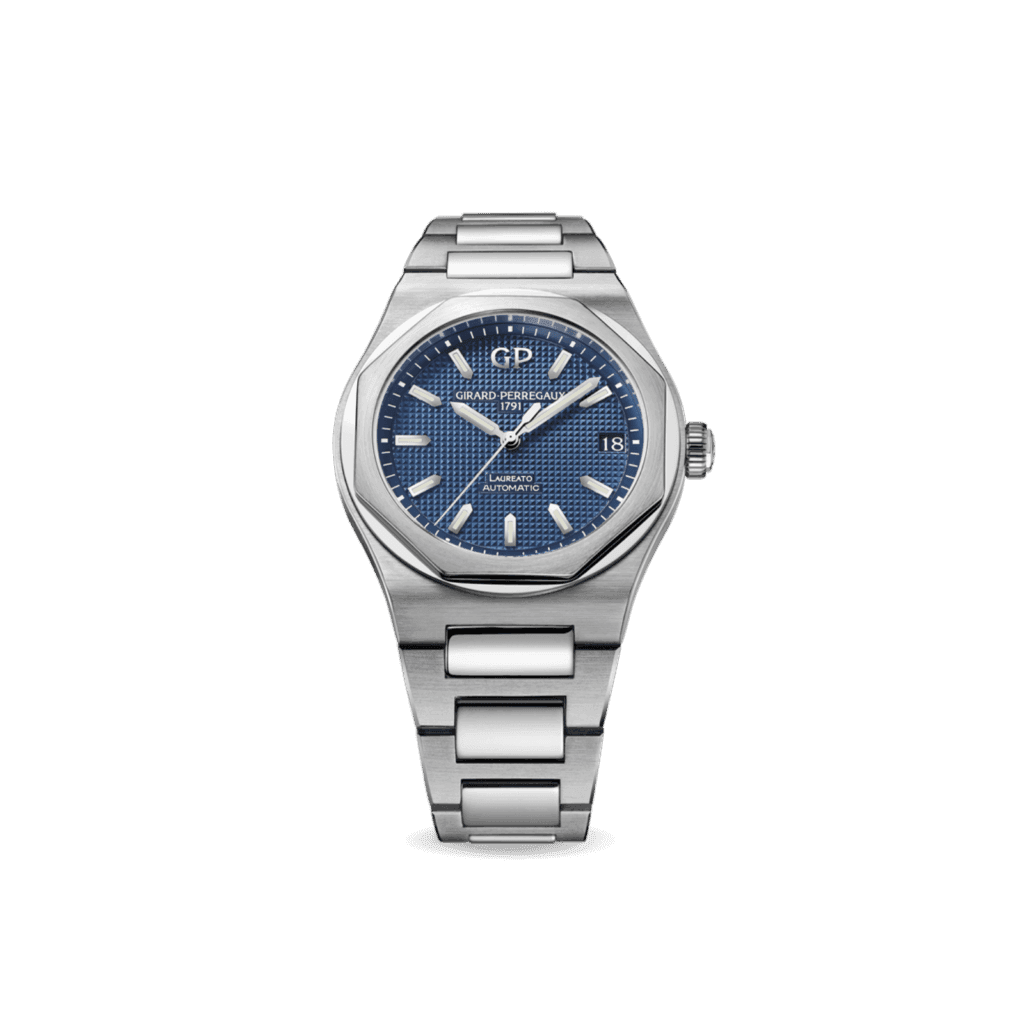 Girard-Perregaux Laureato 42mm Stainless Steel with Blue Dial