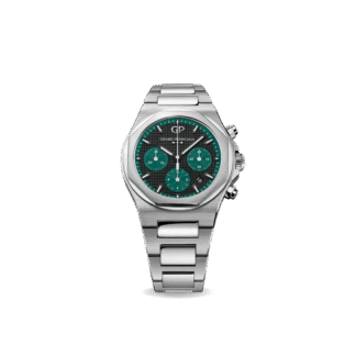 Girard-Perregaux  Laureato Chronograph Watch, 42mm Stainless Steel with Black Dial