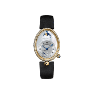 Breguet Reine de Naples Ladies Watch 36.5x 28.45mm, Moon Phase