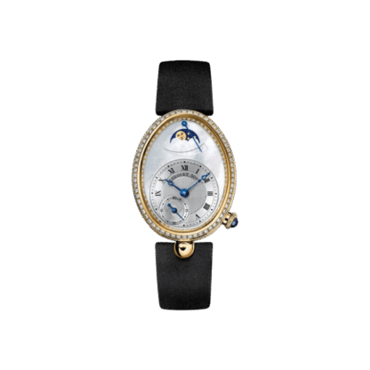 Breguet Reine de Naples Ladies Watch 36.5x 28.45mm, Moon Phase