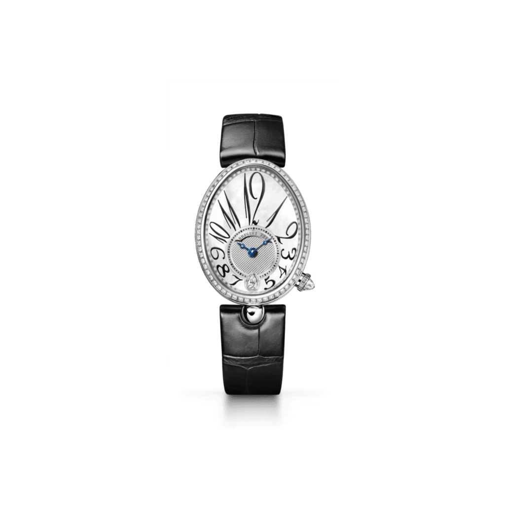 Breguet Reine de Naples 8918, Diamonds, 18k White Gold