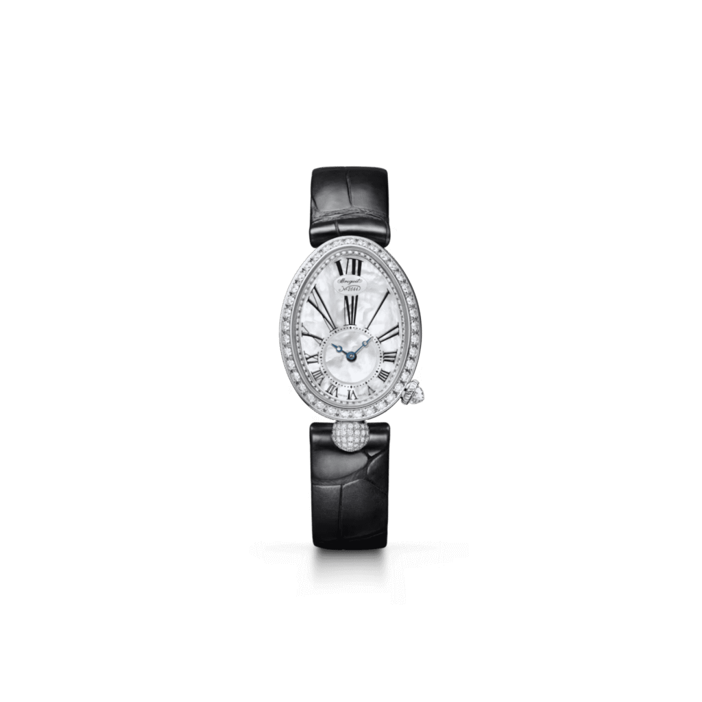 Breguet Reine de Naples 8928, 18K White Gold, Roman Numeral