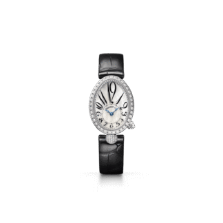 Breguet Reine de Naples 8928 33x24.95mm, 18K White Gold