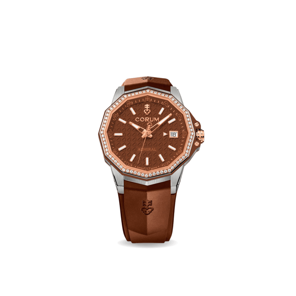 Corum Admiral 38 Automatic Brown Dauphine Dial Watch