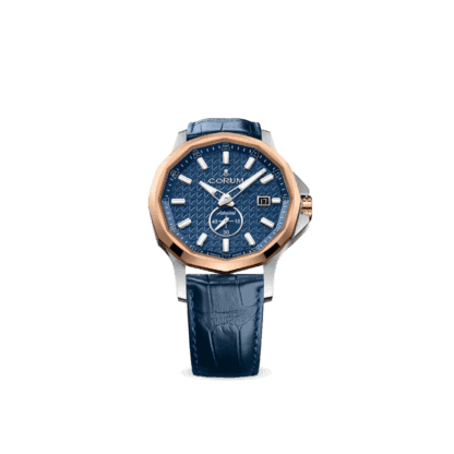 Corum Admiral 42 Automatic, Blue dial, 18K Rose Gold