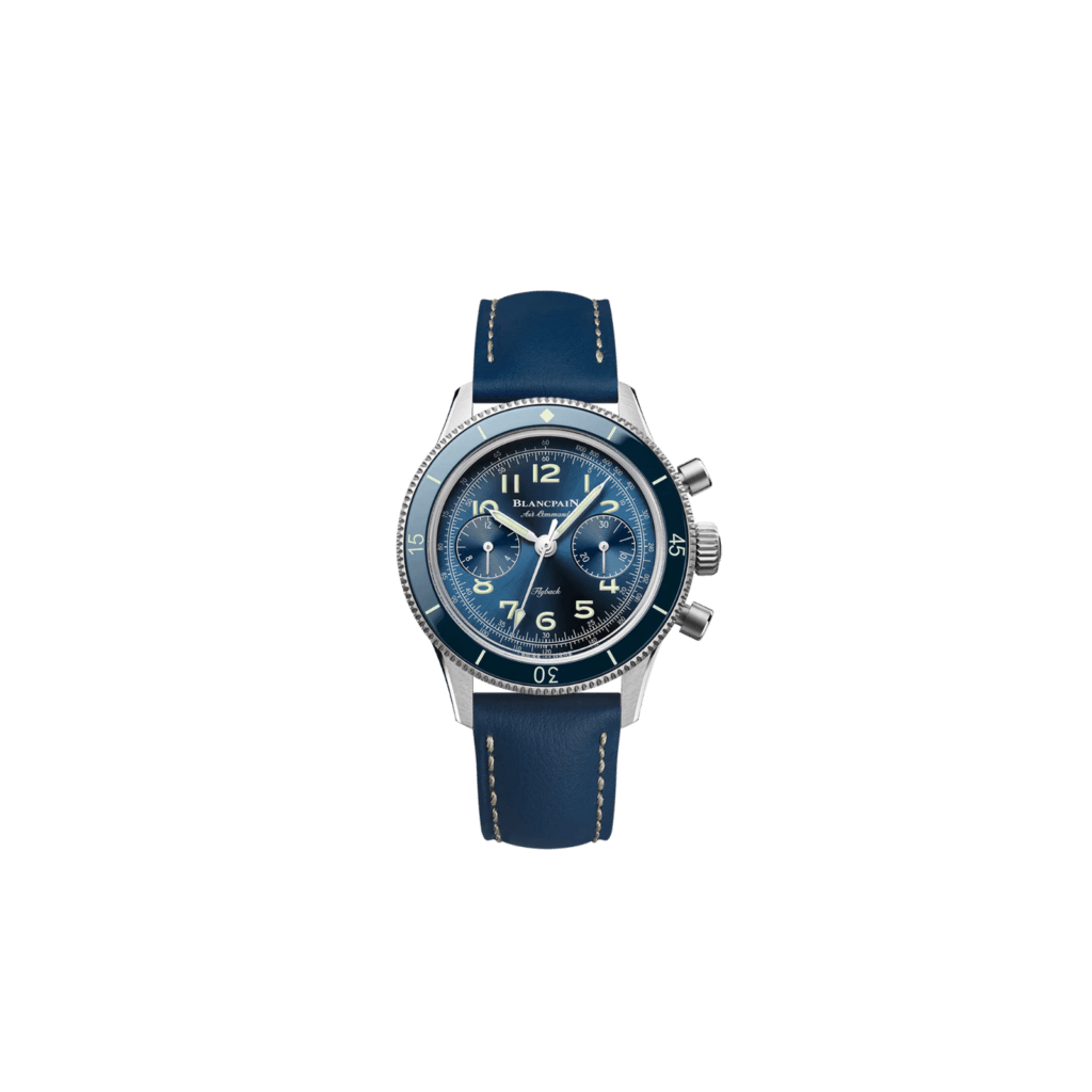 Blancpain Air Command Fly-Back Chronograph Men's Watch 42.5mm, Blue