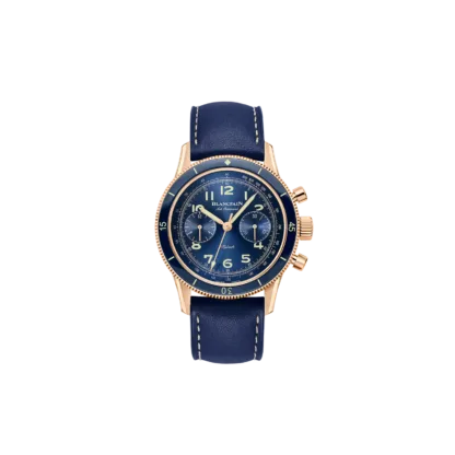Blancpain Air Command Fly-Back Chronograph Watch 42.5 mm, Blue Dial