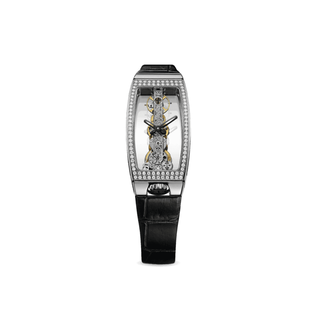 Corum Golden Bridge Miss White Gold Diamonds Watch