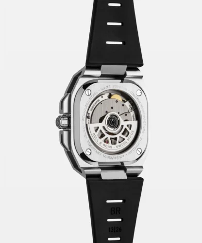 back view - BR-X5 Black Steel 41mm Watch