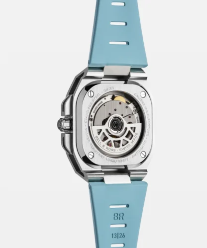 back view - BR-X5 Ice Blue Steel 41mm Watch