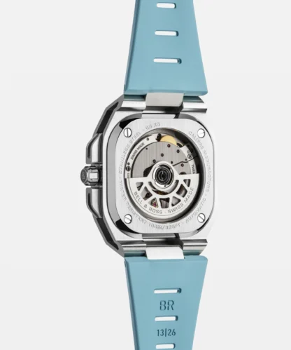 back view - BR-X5 Ice Blue Steel 41mm Watch