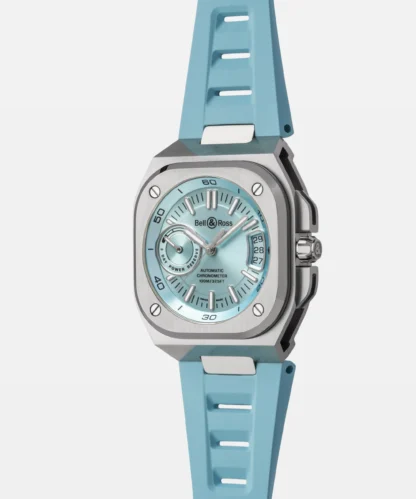 side view - BR-X5 Ice Blue Steel 41mm Watch