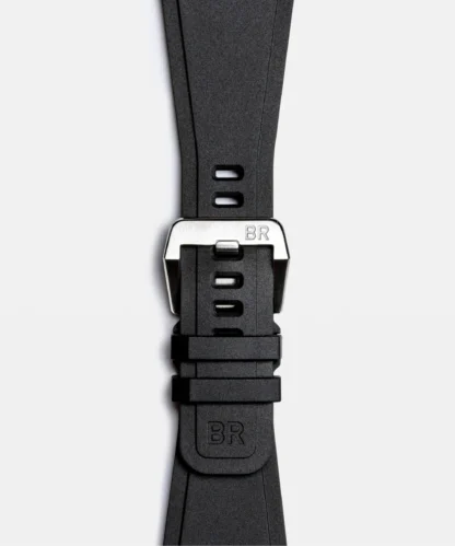 Strap BR 03 Black Steel 41mm Watch