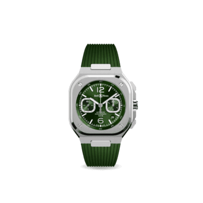 Bell & Ross BR 05 Chrono Green Steel 42mm Watch