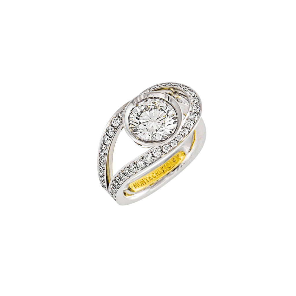 Montecristo Handcrafted Ricciolina Diamond Ring